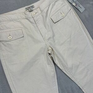 Polo Jeans Company Ralph Lauren Jeans Women's 14 Beige‎ Sailor Pocket Trousers